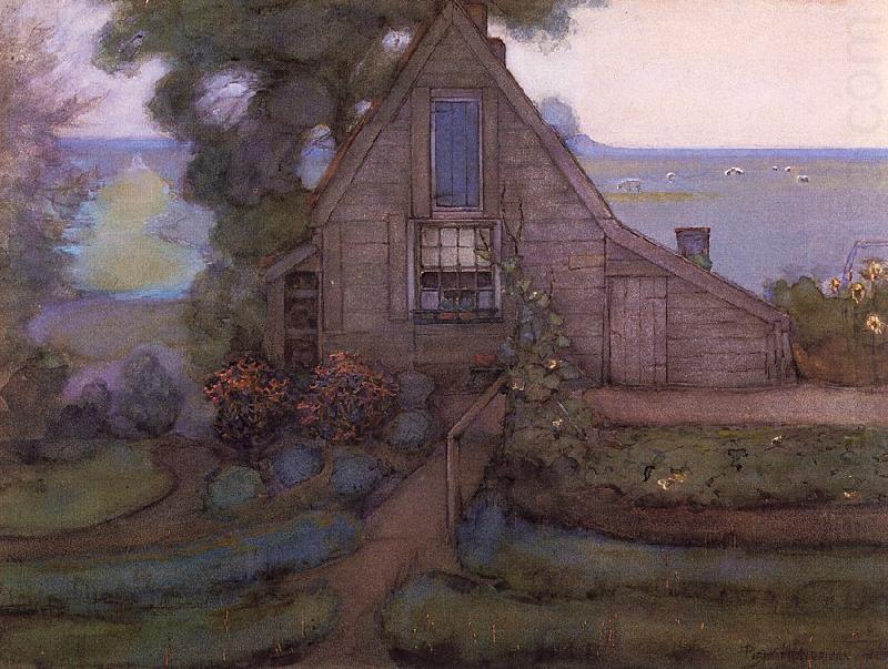 Piet Mondrian Solitary House oil painting picture